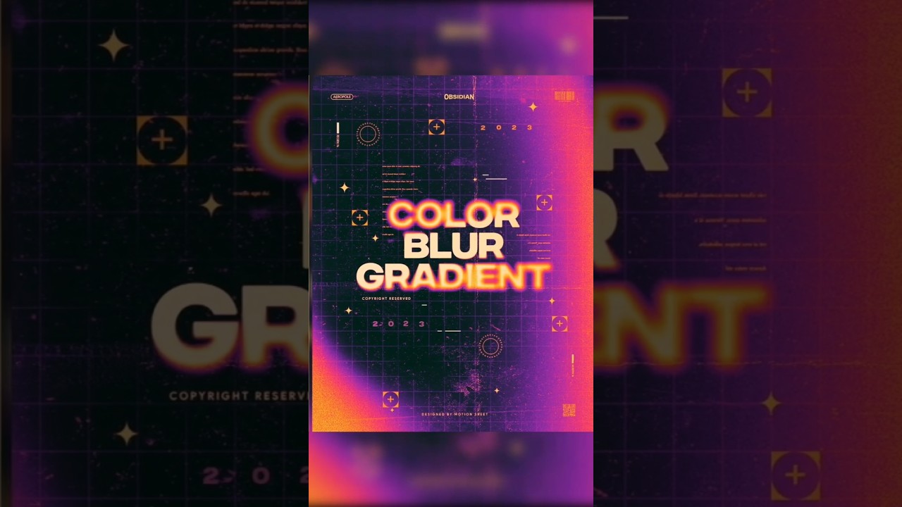 Create Color Blur Effect in Photoshop 